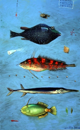 Fischfond-hellblau