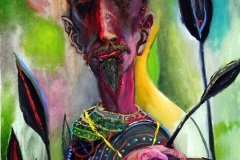 Baudelaire mit Umschnallbrust